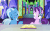 Size: 745x469 | Tagged: safe, screencap, starlight glimmer, trixie, pony, all bottled up, g4, animated, female, gif, loop, twilight's castle