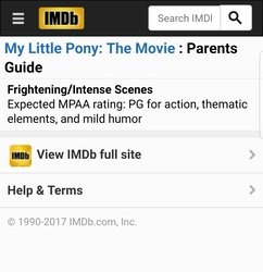 Size: 1440x1486 | Tagged: safe, g4, my little pony: the movie, imdb, seems legit, text