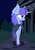 Size: 1630x2332 | Tagged: safe, artist:paskanaakka, derpibooru exclusive, oc, oc only, oc:midnight dew, pony, unicorn, chest fluff, cloak, clothes, colored hooves, ear fluff, eyeshadow, female, horn, makeup, mare, night, pony oc, smiling, solo, stars, unicorn oc, unshorn fetlocks