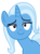 Size: 3500x4729 | Tagged: safe, artist:masem, trixie, pony, unicorn, all bottled up, g4, .ai available, absurd resolution, bust, female, mare, simple background, smug, solo, transparent background, vector