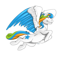 Size: 2000x2000 | Tagged: safe, artist:dreamy-drapony, oc, oc only, oc:chasing clouds, pegasus, pony, high res, solo