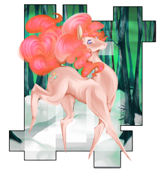 Size: 2815x2960 | Tagged: safe, artist:thydrawcat, pinkie pie, g4, female, high res, hoers, pointy legs, solo