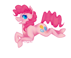 Size: 5600x4600 | Tagged: safe, artist:leechetious, pinkie pie, earth pony, pony, g4, absurd resolution, female, mare, simple background, solo, transparent background