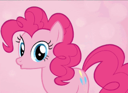 Size: 1486x1080 | Tagged: safe, edit, edited screencap, screencap, pinkie pie, pony, all bottled up, g4, animated, best friends until the end of time, female, gif, loop, mirrored, perfect loop, solo, speed up