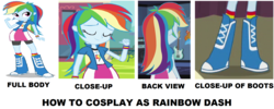 Size: 1952x778 | Tagged: safe, artist:prentis-65, rainbow dash, equestria girls, g4, guitar centered, my little pony equestria girls, my little pony equestria girls: friendship games, my little pony equestria girls: rainbow rocks, boots, bracelet, canterlot high, clothes, electric guitar, eqg promo pose set, eyes closed, fence, guitar, jacket, jewelry, legs, musical instrument, pictures of legs, shirt, shoes, skirt, soccer field, socks, wristband