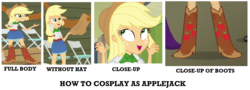 Size: 2198x794 | Tagged: safe, artist:prentis-65, applejack, equestria girls, g4, my little pony equestria girls, my little pony equestria girls: friendship games, my little pony equestria girls: rainbow rocks, bass guitar, belt, boots, chair, clothes, cowboy boots, cowboy hat, hat, high heel boots, legs, musical instrument, pictures of legs, shirt, shoes, skirt
