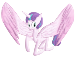 Size: 1250x950 | Tagged: safe, artist:lauthheure, princess flurry heart, alicorn, pony, g4, female, mare, older, simple background, solo, transparent background