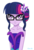 Size: 1094x1610 | Tagged: safe, artist:lovelygirlmusicer, sci-twi, twilight sparkle, equestria girls, g4, my little pony equestria girls: legend of everfree, clothes, crystal gala, crystal gala dress, dress, female, flower, flower in hair, glasses, heart eyes, simple background, smiling, solo, white background, wingding eyes