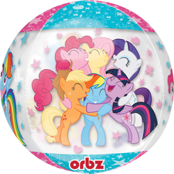 Size: 600x600 | Tagged: safe, applejack, fluttershy, pinkie pie, rainbow dash, rarity, twilight sparkle, alicorn, pony, g4, balloon, cute, group hug, hug, mane six, merchandise, orbz, party, twilight sparkle (alicorn)