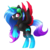 Size: 1909x1911 | Tagged: safe, artist:scarlet-spectrum, oc, oc only, oc:rai, alicorn, pony, alicorn oc, colored pupils, donut steel, female, gradient hooves, gradient mane, headphones, looking at you, mare, neon, rearing, red and black oc, simple background, smiling, solo, transparent background