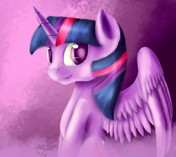 Size: 1016x907 | Tagged: safe, artist:mcmeg29, twilight sparkle, alicorn, pony, g4, female, looking at you, solo, twilight sparkle (alicorn)