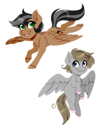 Size: 2860x3363 | Tagged: safe, artist:micky-ann, oc, oc only, oc:artsong, oc:digital dusk, pony, high res