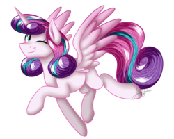 Size: 1500x1200 | Tagged: safe, artist:jack-pie, princess flurry heart, alicorn, pony, g4, female, older, simple background, solo, transparent background