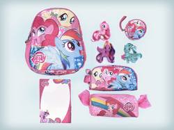 Size: 1068x800 | Tagged: safe, fluttershy, lyra heartstrings, pinkie pie, rainbow dash, twilight sparkle, alicorn, pony, g4, official, brushable, irl, my little pony logo, photo, toy, twilight sparkle (alicorn)