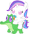 Size: 836x927 | Tagged: safe, artist:red4567, gummy, oc, oc:sumistrawberry, alicorn, pony, g4, alicorn oc, baby, baby pony, cute, ocbetes, pacifier, ponies riding gators, riding