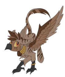 Size: 856x1006 | Tagged: safe, artist:beardie, oc, oc only, classical hippogriff, hippogriff, commission, solo