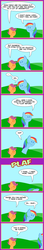 Size: 600x3395 | Tagged: safe, artist:turag, rainbow dash, scootaloo, comic:ponies!!!, g4, comic