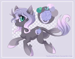 Size: 800x630 | Tagged: safe, artist:thenornonthego, oc, oc only, oc:jewel rose, cutie mark, solo