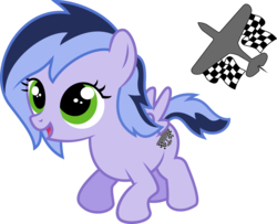 Size: 1024x832 | Tagged: safe, artist:jeremeymcdude, oc, oc only, oc:kittyhawk, pegasus, pony, g4, curtiss-wright corporation, female, filly, p-40e kittyhawk, pegasus oc, plane, show accurate, simple background, solo, transparent background, vector