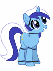 Size: 768x1024 | Tagged: safe, artist:ripped-ntripps, minuette, g4, animatronic, female, five nights at freddy's, simple background, solo, white background