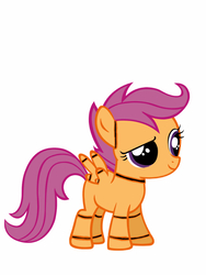 Size: 768x1024 | Tagged: safe, artist:ripped-ntripps, scootaloo, g4, animatronic, five nights at freddy's