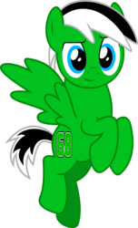 Size: 1024x1683 | Tagged: safe, artist:jeremeymcdude, oc, oc only, oc:rick "dash" witt, pegasus, pony, g4, male, show accurate, simple background, solo, transparent background, vector