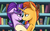 Size: 2000x1235 | Tagged: safe, artist:vistamage, starlight glimmer, sunburst, pony, unicorn, celestial advice, g4, book, bookshelf, crossed horns, duo, female, horn, horns are touching, lidded eyes, looking at each other, male, mare, missing accessory, ship:starburst, shipping, stallion, straight