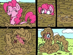 Size: 2048x1536 | Tagged: safe, artist:darktenor5, pinkie pie, g4, messy, mud, muddy, squishy