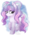 Size: 600x704 | Tagged: safe, artist:tambelon, oc, oc only, oc:dove, crystal pony, pony, female, mare, simple background, solo, transparent background, watermark