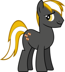 Size: 1024x1133 | Tagged: safe, artist:jeremeymcdude, oc, oc only, oc:allan taylor, earth pony, pony, g4, american football, male, show accurate, simple background, solo, stallion, transparent background, vector