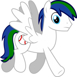 Size: 1024x1026 | Tagged: safe, artist:jeremeymcdude, oc, oc only, oc:colt snow, pegasus, pony, g4, male, show accurate, simple background, solo, stallion, transparent background, vector