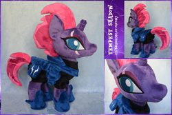 Size: 3872x2592 | Tagged: safe, artist:baraka1980, tempest shadow, pony, unicorn, g4, my little pony: the movie, broken horn, high res, horn, irl, photo, plushie, solo