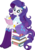 Size: 3000x4336 | Tagged: safe, artist:aqua-pony, rarity, equestria girls, g4, book, boots, bracelet, clothes, cute, female, high heel boots, high res, open mouth, ponied up, pony ears, ponytail, reading, simple background, skirt, smiling, solo, transparent background, vector