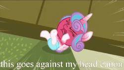 Size: 400x225 | Tagged: safe, edit, edited screencap, screencap, princess flurry heart, alicorn, pony, a flurry of emotions, g4, season 7, angry, animated, baby, baby flurry heart, baby pony, blushing, cloth diaper, diaper, eyes tightly closed, female, filly, flailing, foal, fury heart, gif, headcanon, image macro, infant, meme, red face, safety pin, screaming, solo, tantrum, temper tantrum