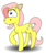 Size: 750x900 | Tagged: safe, artist:terrible-artist, fluttershy, earth pony, pony, g4, earth pony fluttershy, female, fur fighters, mare, race swap, raised hoof, simple background, solo, style emulation, transparent background