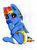 Size: 1295x1771 | Tagged: safe, artist:saxpony, rainbow dash, pony, g4, baby, baby pony, diaper, female, filly, hoof sucking, traditional art