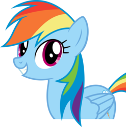 Size: 888x900 | Tagged: safe, artist:geometrymathalgebra, rainbow dash, pegasus, pony, g4, .svg available, female, simple background, smiling, solo, transparent background, vector