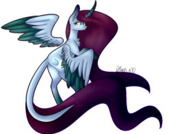 Size: 1070x841 | Tagged: safe, artist:sweetmelon556, oc, oc only, alicorn, pony, female, mare, simple background, solo, transparent background