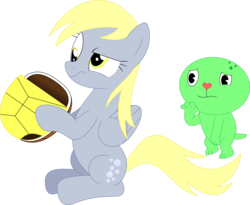 Size: 3580x2933 | Tagged: safe, artist:porygon2z, derpy hooves, pegasus, pony, g4, female, happy tree friends, high res, mare