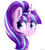 Size: 1024x1142 | Tagged: safe, artist:mitralexa, starlight glimmer, pony, unicorn, g4, bust, cute, eye clipping through hair, eyebrows, eyebrows visible through hair, female, glimmerbetes, mare, portrait, simple background, smiling, solo, white background