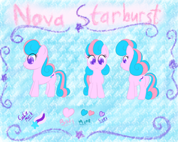 Size: 5000x4000 | Tagged: safe, artist:luciusheart, oc, oc only, oc:nova starburst, pony, unicorn, absurd resolution, cute, reference sheet
