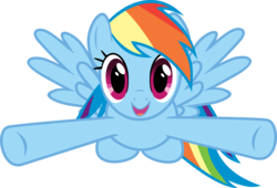 Size: 9348x6345 | Tagged: safe, artist:kayman13, artist:loboguerrero, rainbow dash, pegasus, pony, g4, absurd resolution, cute, dashabetes, female, incoming hug, open arms, open mouth, simple background, smiling, solo, transparent background, vector