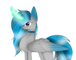 Size: 1024x810 | Tagged: safe, artist:leyume, oc, oc only, oc:roxanna, alicorn, pony, alicorn oc, female, glowing horn, horn, mare, simple background, solo, transparent background