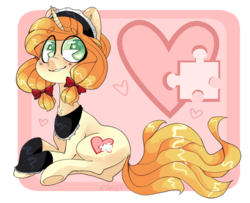 Size: 2369x1924 | Tagged: safe, artist:stargee, oc, oc only, oc:vive, cuffs (clothes), cutie mark background, solo