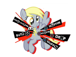 Size: 1600x1200 | Tagged: safe, derpy hooves, pegasus, pony, g4, female, food, meme, muffin, persona, persona 5