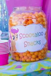 Size: 640x960 | Tagged: safe, scootaloo, g4, cheese balls, food, irl, photo, snack