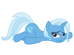 Size: 2732x2048 | Tagged: safe, artist:prismaticstars, trixie, pony, all bottled up, g4, derp, female, high res, simple background, solo, transparent background, vector