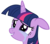 Size: 3591x3156 | Tagged: safe, artist:sketchmcreations, twilight sparkle, alicorn, pony, celestial advice, g4, crying, female, floppy ears, high res, simple background, smiling, solo, tears of joy, transparent background, twilight sparkle (alicorn), vector