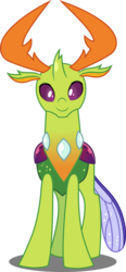 Size: 3000x6486 | Tagged: safe, artist:dashiesparkle, thorax, changedling, changeling, g4, .svg available, absurd resolution, king thorax, looking at you, male, simple background, smiling, smiling at you, solo, transparent background, vector