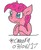 Size: 452x557 | Tagged: safe, artist:cmara, pinkie pie, g4, female, solo, traditional art